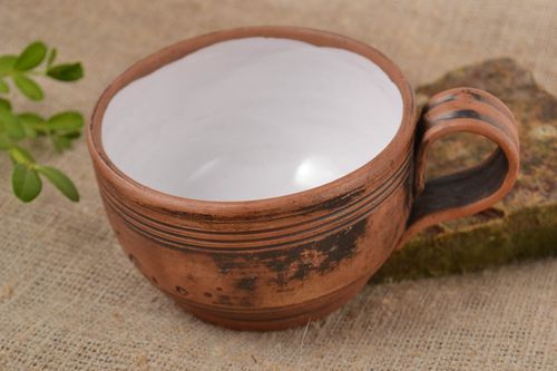 Керамическая чашка ручной работы керамическая посуда подарочная кружка  - MADEheart.com
