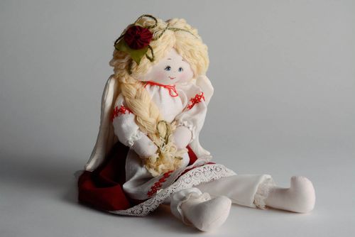 Soft toy Angel Ukrainian Girl - MADEheart.com