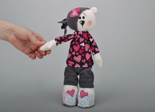 Brinquedo de tecido Urso jovem - MADEheart.com