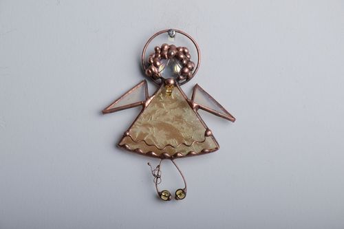 Stained glass interior pendant - MADEheart.com