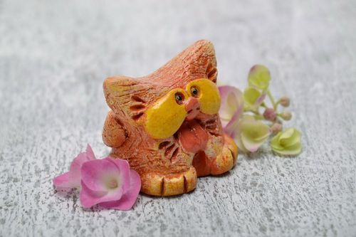Figura de barro Gatito - MADEheart.com