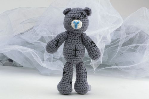 Crocheted toy Bear - MADEheart.com