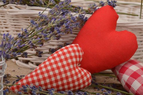 Pendente darredo fatto a mano ciondolo di tessuto decorazioni di casa - MADEheart.com