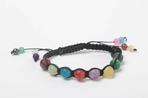 Handmade bracelet beads bracelet designer bracelet unusual gift for girl - MADEheart.com