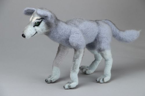 Handmade toy She Wolf - MADEheart.com