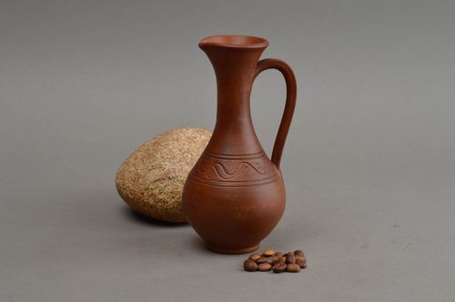 Jarro de cerámica hecho a mano accesorio de cocina decoración de interior - MADEheart.com