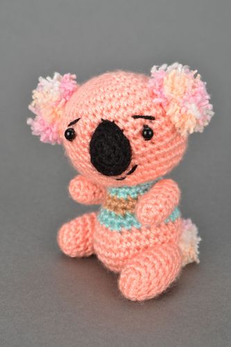 Jouet mou tricoté fait main Koala - MADEheart.com