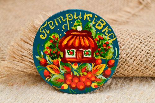 Dekoartikel für Küche schöner Kühlschrank Magnet mit Bemalung Deko Ideen Küche - MADEheart.com