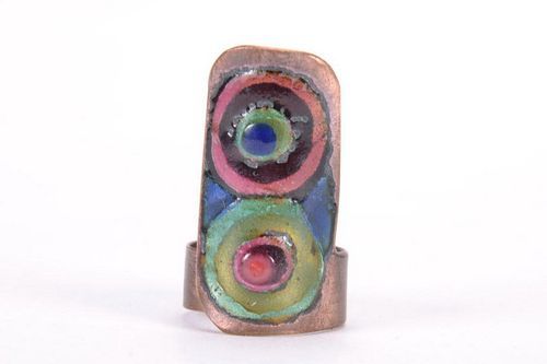 Origineller Ring aus Kupfer - MADEheart.com