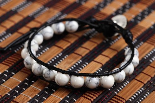 Bracelet en pierres naturelles fait main Bracelet femme Bracelet tendance - MADEheart.com