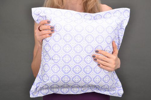 Blue soft cushion - MADEheart.com