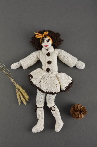 Designer handmade doll stuffed toy interior crocheted toy soft toy for children - MADEheart.com