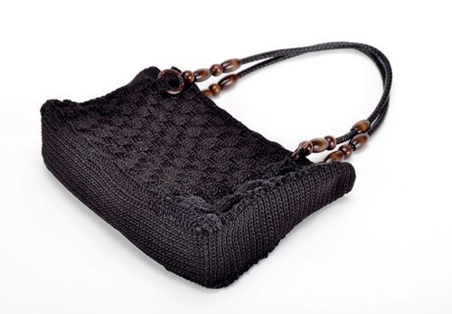 Handmade knitted purse - MADEheart.com