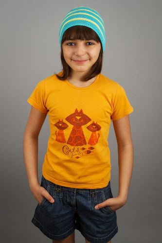 Schöne Kinder-Mütze aus Baumwolle - MADEheart.com