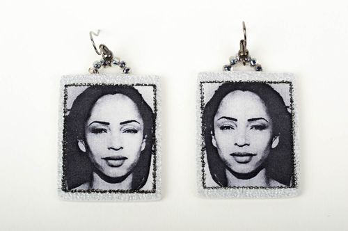 Pendientes de arcilla polimérica artesanales bisutería fina  regalo original - MADEheart.com
