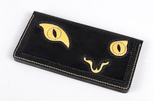 Handmade leather goods womens designer wallet leather purses gifts for girls - MADEheart.com