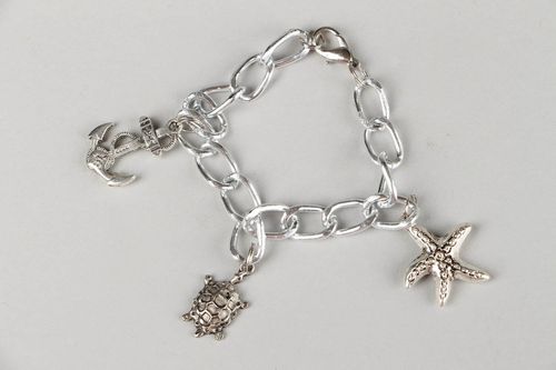 Pulseira de metal do mar - MADEheart.com