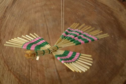 Pingente do Interior de palha - MADEheart.com