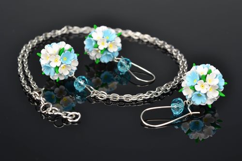 Set de adornos de arcilla polimérica claro - MADEheart.com