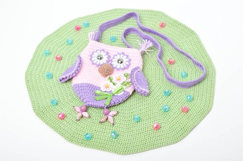 Handmade crochet bag girls bag kids accessories gifts for girls bag for kids - MADEheart.com