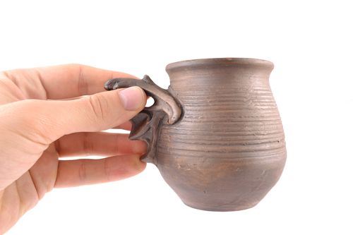 Keramik Tasse handgemacht 0.22 l - MADEheart.com