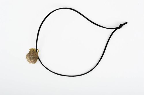 Handmade jewelry metal accessories unusual gift ideas designer pendant - MADEheart.com