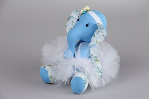 Габардиновая мягкая игрушка Слон - MADEheart.com