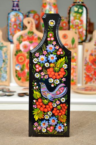 Planche à découper fait main Ustensile de cuisine peinte belle Déco cuisine - MADEheart.com