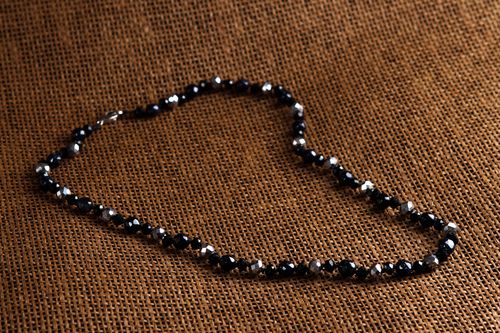 Handmade bead necklace designer accessory gift idea unusual gift fashion jewelry - MADEheart.com
