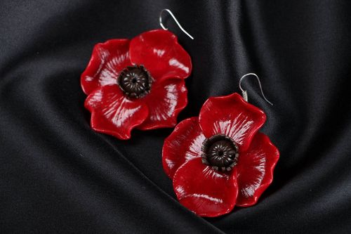 Original polymer clay earrings  - MADEheart.com