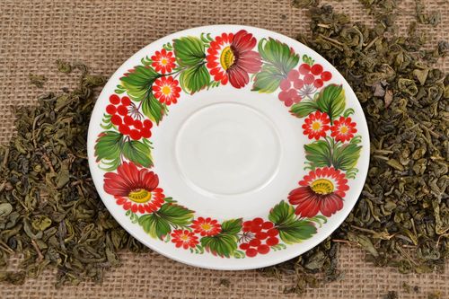 Handmade saucer handmade dishes unusual dishes decorative saucer decor ideas - MADEheart.com