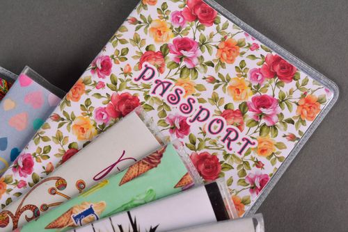 Hülle für Reisepass handmade Ausweis Schutzhülle Pass Schutzhülle Geschenk Ideen - MADEheart.com