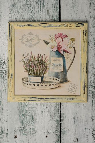 Wandbild aus Faserplatte  - MADEheart.com