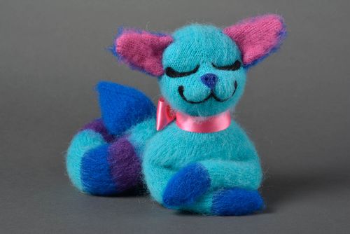 Muñeco de tela hecho a mano peluche original juguete para niños estiloso - MADEheart.com