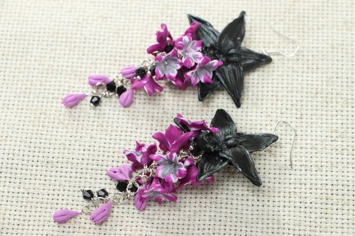 Pendientes originales de arcilla polimérica - MADEheart.com