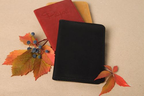Beautiful handmade leather wallet fashion accessories best gifts for him - MADEheart.com