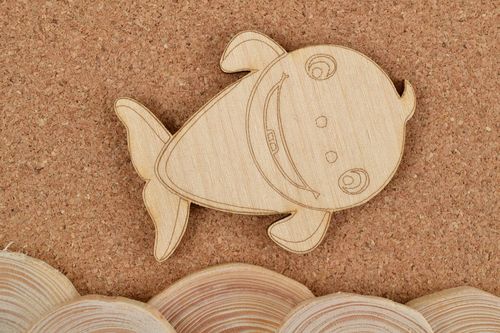 Pieza de madera para manualidades artesanal artículo para pintar regalo original - MADEheart.com