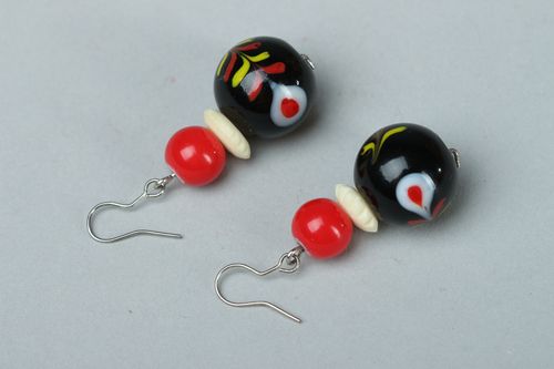 Brincos originais de vidro - MADEheart.com