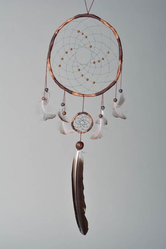 Unusual cute Dreamcatcher designer beautiful panel stylish handmade gift - MADEheart.com