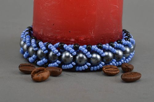 Handmade bracelet beaded bracelet handcrafted jewelry gift for girlfriend - MADEheart.com
