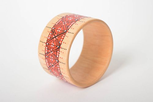 Handmade wooden cute bracelet unusual designer bracelet stylish jewelry - MADEheart.com