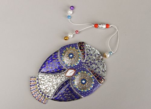 Pingente de vidro Coruja - MADEheart.com