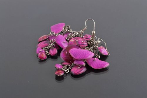 Ohrringe für Damen handgemachte Schmuck Ohrhänger Designer Schmuck aus Metall - MADEheart.com