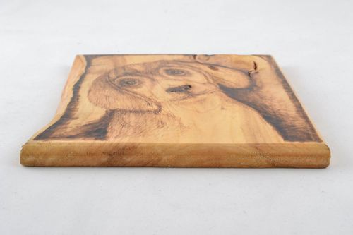 Pannello di legno fatto a mano quadro originale elemento decorativo da parete - MADEheart.com