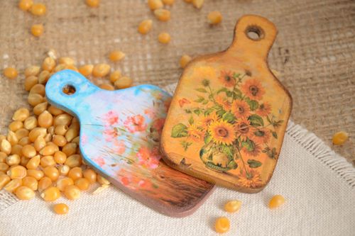 Magnete für Kinder handgemachte Geschenke Holz Magnet Deko Accessoires 2 stück - MADEheart.com