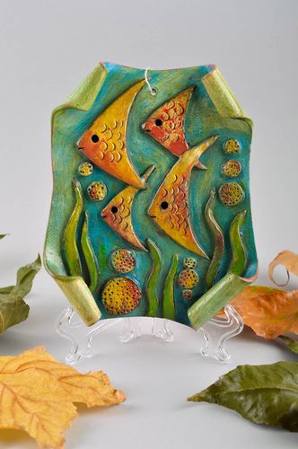 Unusual handmade wall panel contemporary art wall hanging decorative use only  - MADEheart.com