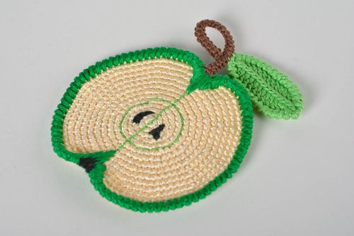 Handmade hot pad textile hot pad crochet hot pad designer hot pad gift ideas - MADEheart.com