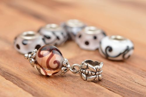Hals Schmuck Handmade Lampwork Anhänger Geschenk für Mädchen Halsketten Anhänger - MADEheart.com