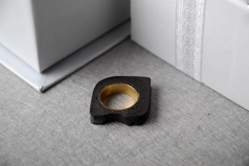 Handmade seal ring womens accessories fashion rings designer jewelry cool gifts - MADEheart.com