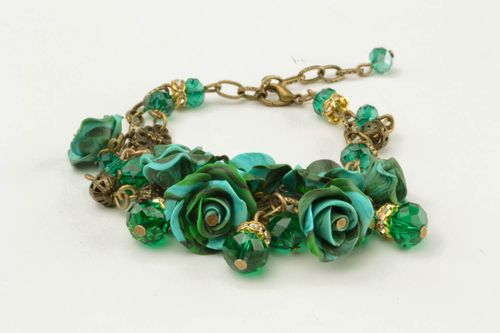 Floral wrist bracelet - MADEheart.com